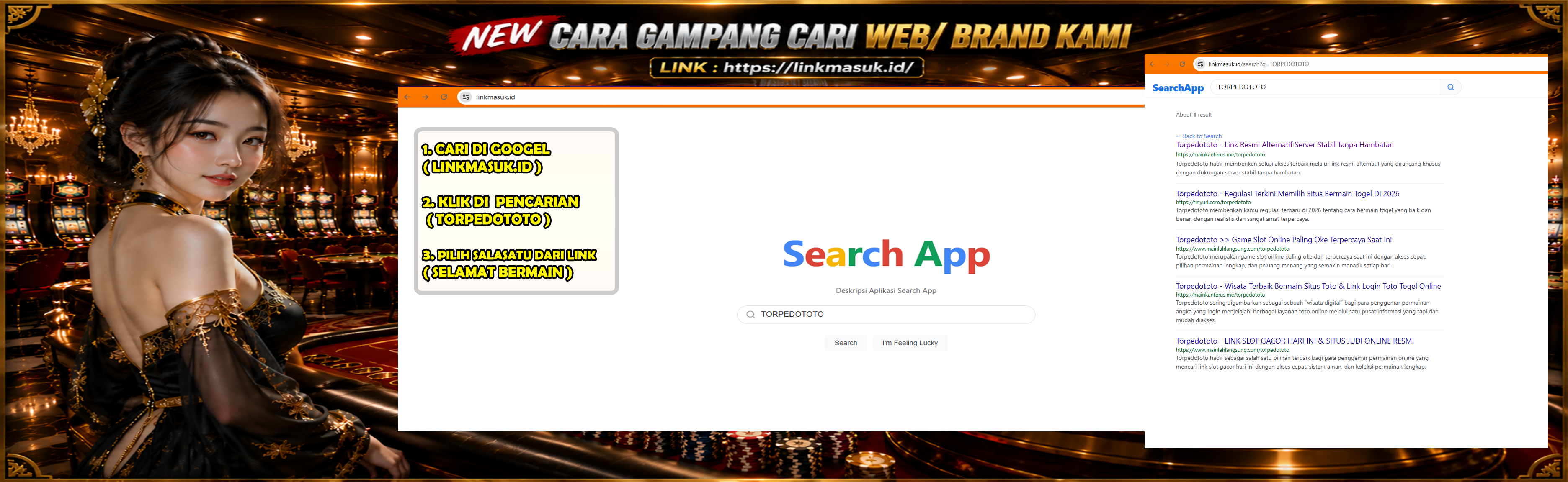 W CARA GAMPANG CARI WEB/ BRAND KAMI